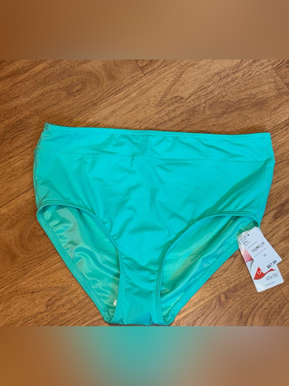 Tankini - NWT Lands’ End Minty Green Swim Tankini Set - Picture 3 of 5